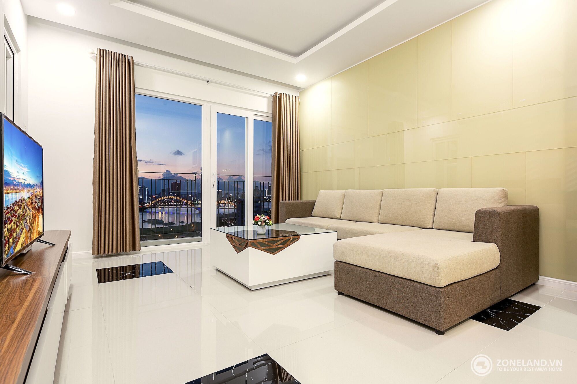 Zoneland Apartments - Monarchy Riverside Son Tra Zewnętrze zdjęcie