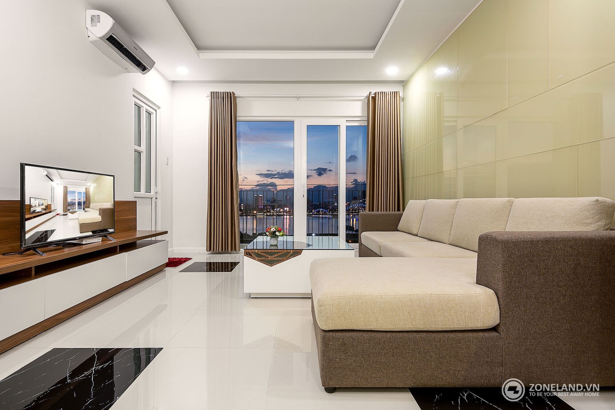 Zoneland Apartments - Monarchy Riverside Son Tra Zewnętrze zdjęcie